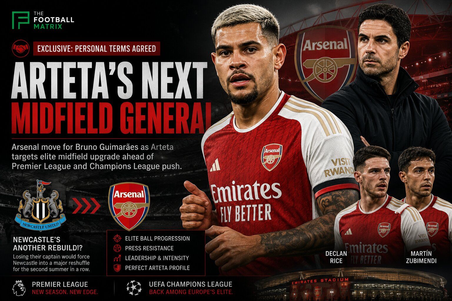 Arteta's Next Midfield General