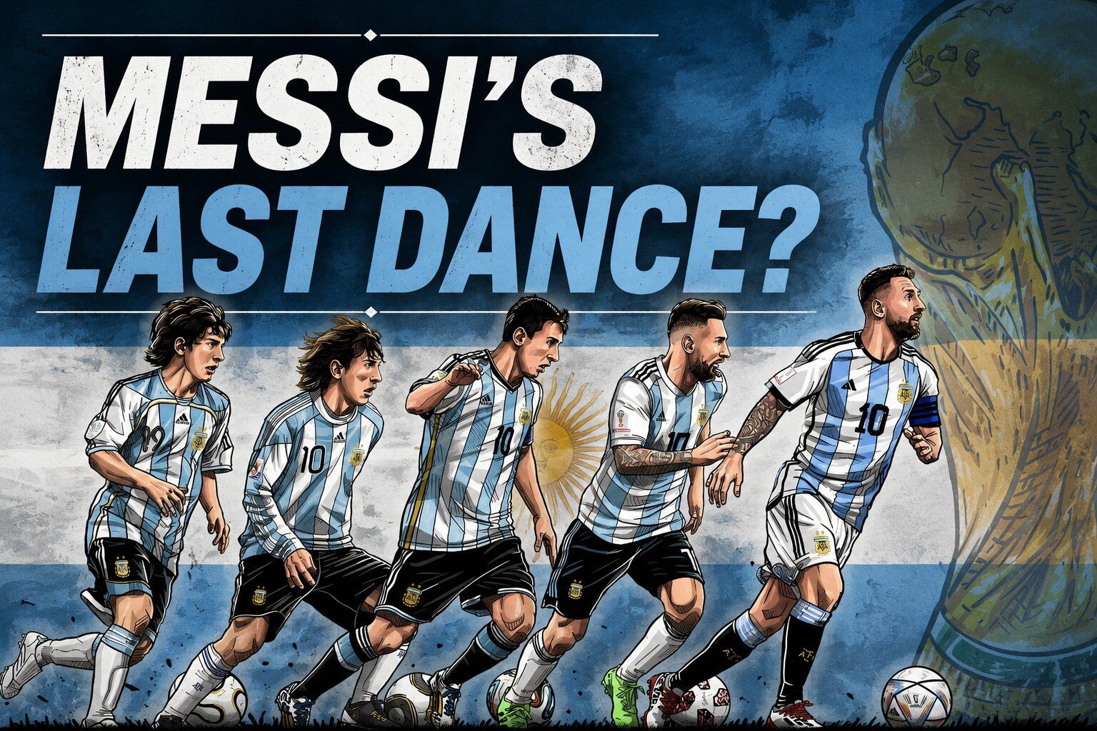 Messi's Emotional Message to Teammates Before World Cup F...